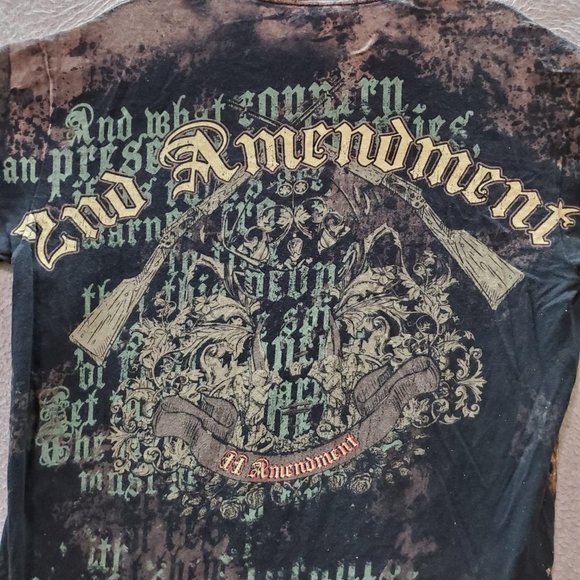 2nd Amendment Women Shirt Medium Black Shall Not Be Infringed Eagle Graphic - Picture 6 of 8